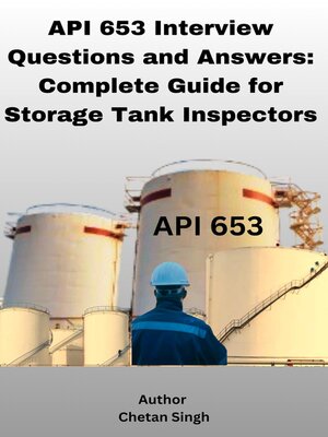 cover image of API 653 Interview Questions and Answers